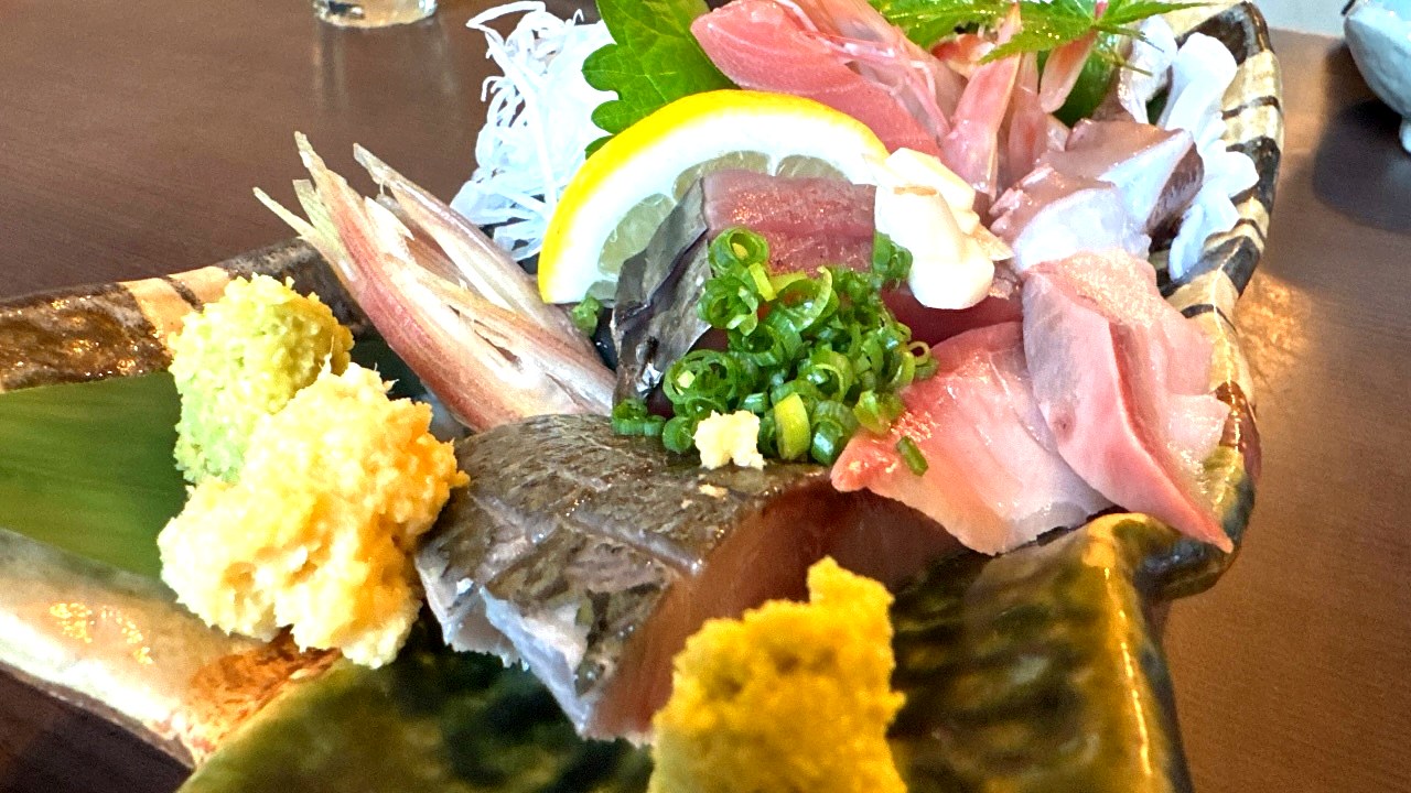 お刺身の盛り合わせ