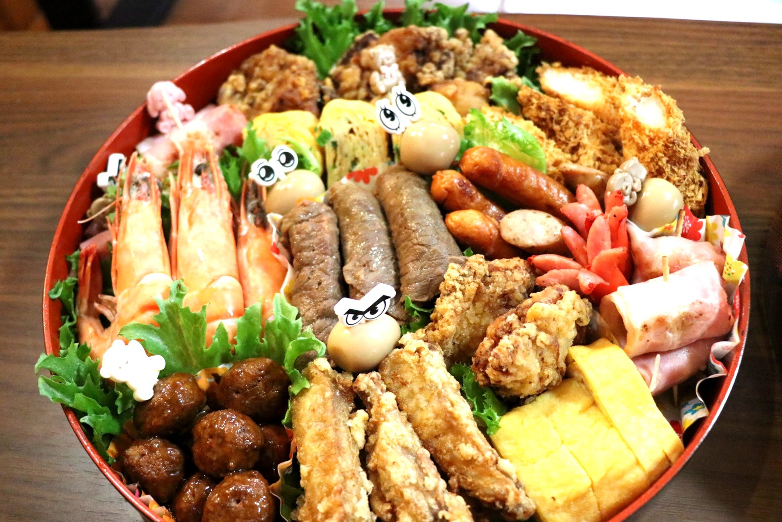 体育祭のお弁当のオードブル